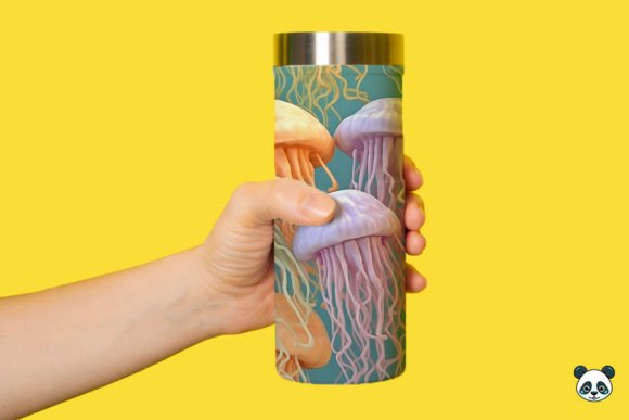 3D Jellyfish Tumbler Wrap Bundle