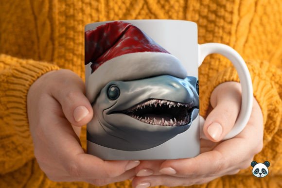 Elevating Holiday Sublimation with the 3D Christmas Manta Ray Mug Wrap