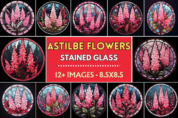 Leveraging Astilbe Flowers Stained Glass for Strategic Visual Branding