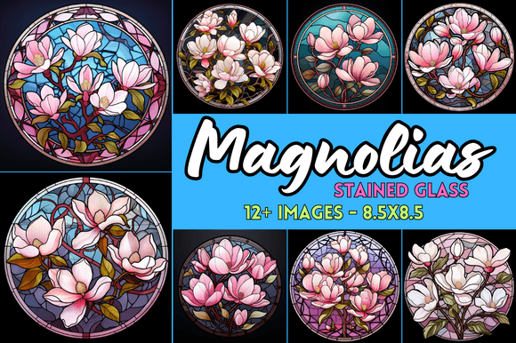 Magnolias Stained Glass: A Creative Resource for Modern Makers