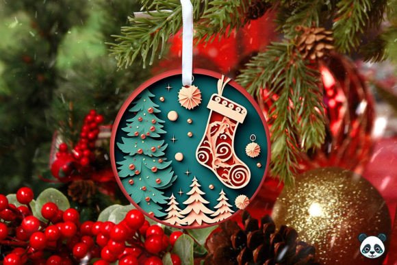 Mastering Sublimation with Stockings 3D Christmas Ornament 1 Designs