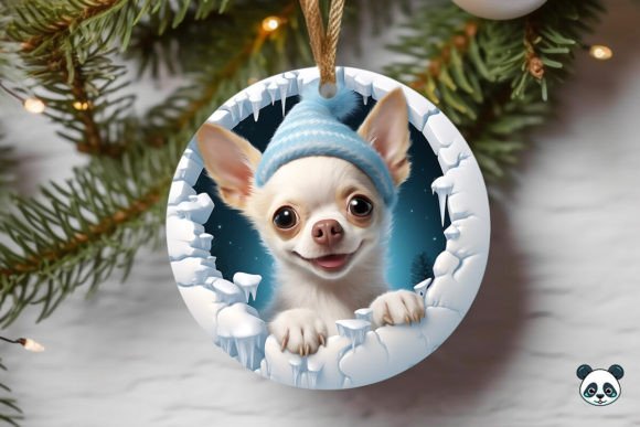 Strategic Branding with the Chihuahua 3D Christmas Ornament: A Guide for Creators