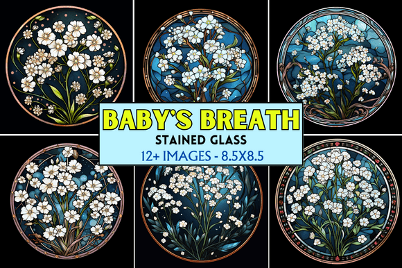 Unlocking Creativity: A Guide to Baby’s Breath Stained Glass Digital Art for Modern Crafting